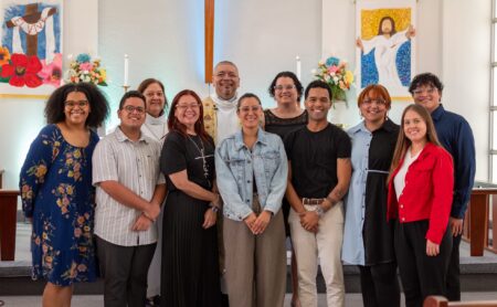 Picture showing the members of the first Building Bridges program cohort in Puerto Rico in May 2024.