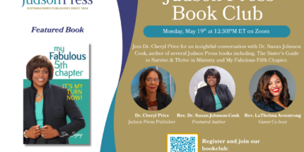 The May meeting of the Judson Press Book Club is right around the corner!