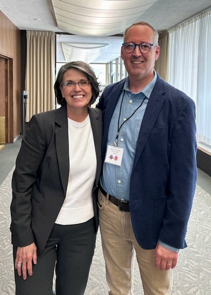 Photo of Tami Pyfer and Curtis Ramsey-Lucas from the 2025 RCC annual conference